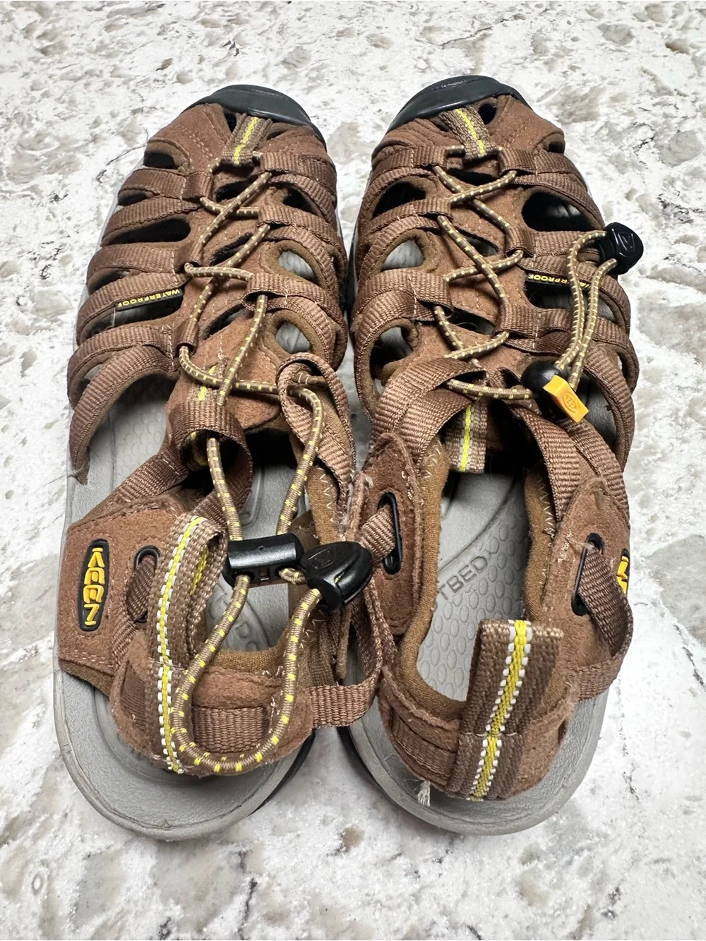 Keen rugged brown